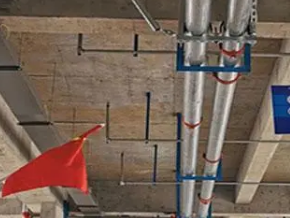 鄂温克管廊支架的安装方法