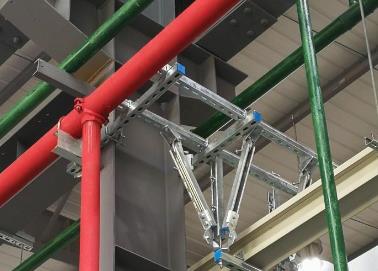 鄂温克该抗震支架的整体式支吊架结构协调性好